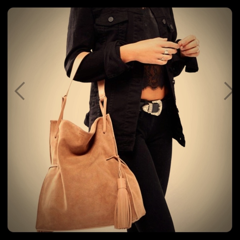 Brand New, All Saints Leather tote!!!